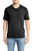 Men's Tommy Bahama 'kahuna' V-neck T-shirt, Size - Black