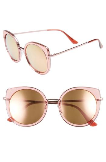 Women's Prive Revaux The Georgian 53mm Sunglasses - Crystal Pink