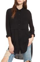 Women's Leith Pocket Tunic Top, Size - Black