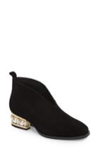 Women's Jeffrey Campbell Jerman-vpj Embellished Bootie M - Black