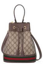 Gucci Small Ophidia Gg Supreme Canvas Bucket Bag - Beige