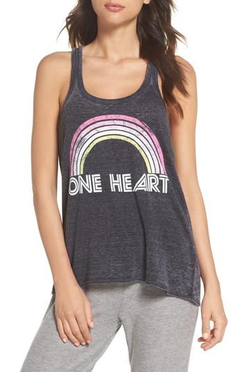 Women's Chaser One Heart Tank - Black