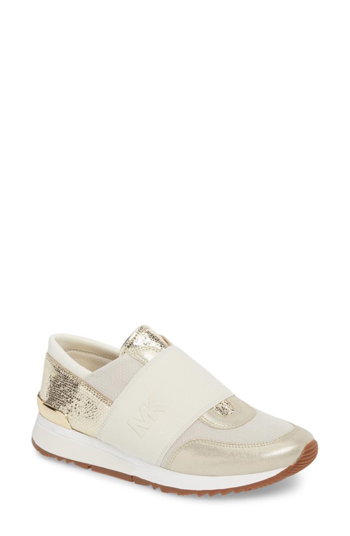 Women's Michael Michael Kors 'mk' Trainer .5 M - Ivory