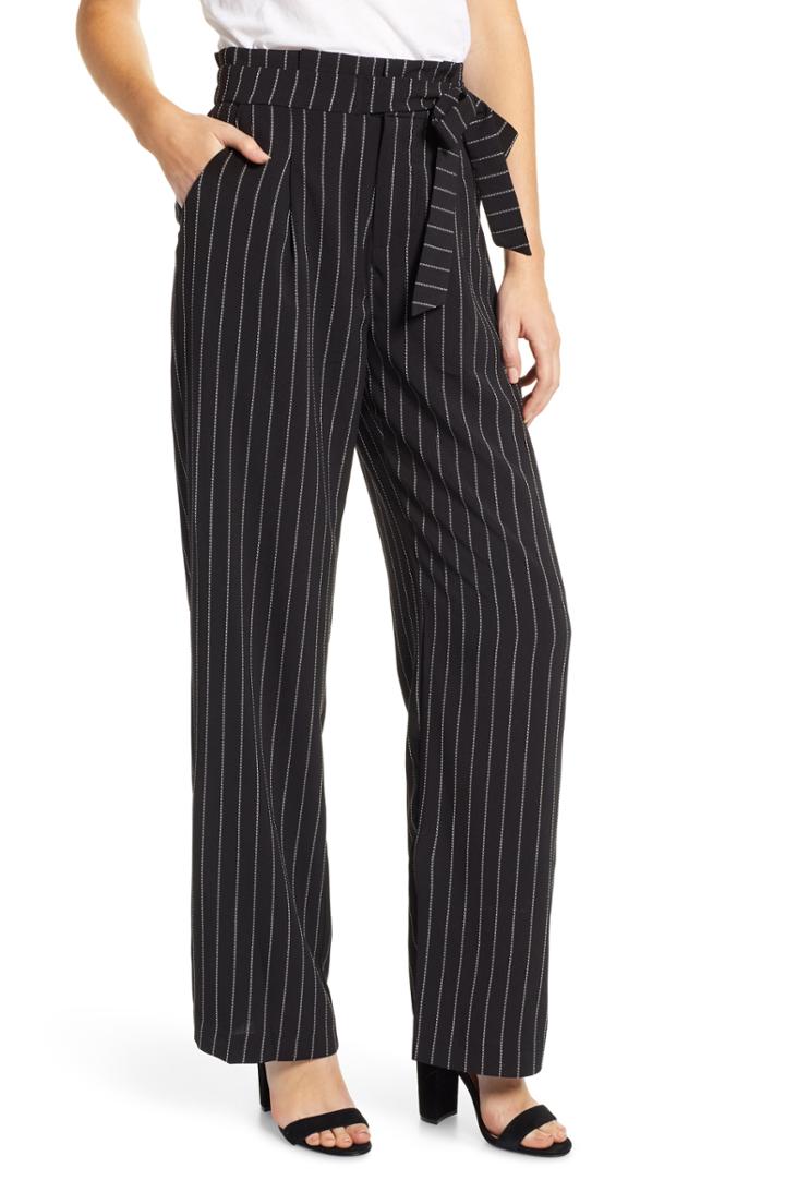 Women's Heartloom Cadence Tie Waist Pants - Black