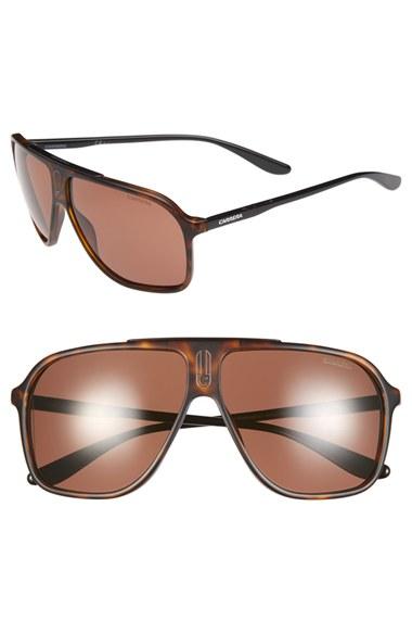 Men's Carrera Eyewear 62mm Sunglasses - Havana Black/ Dark Brown