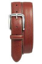 Men's Bosca Washed Leather Belt - Dark Brown