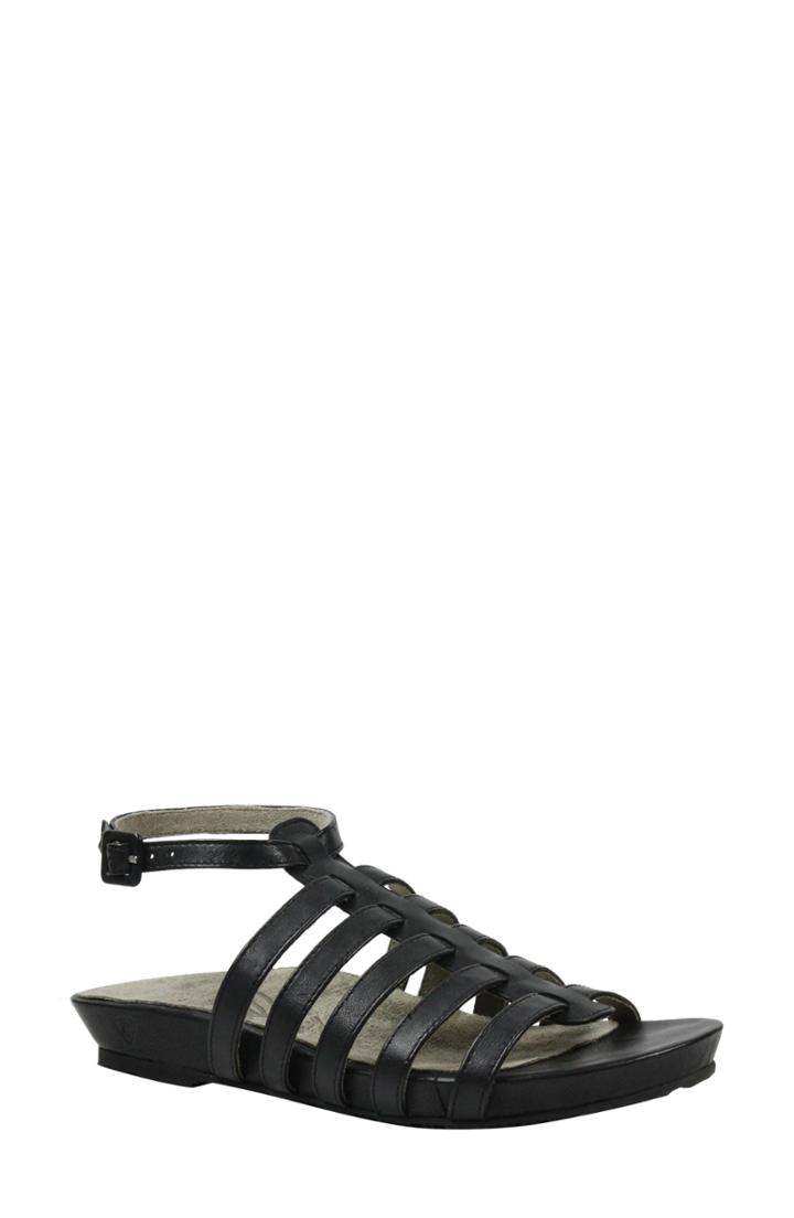 Women's J. Renee Delmor Ankle Strap Sandal .5 B - Black
