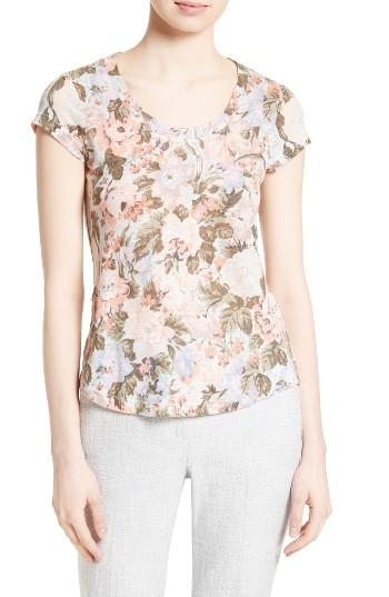 Women's Rebecca Taylor Penelope Floral Jersey Tee