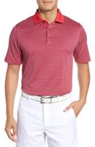 Men's Bobby Jones Xh20 Staten Jacquard Polo, Size - Pink