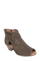 Women's Earth 'intrepid' Peep Toe Bootie M - Green