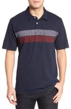 Men's Jack O'neill Palomar Stripe Jersey Polo - Blue