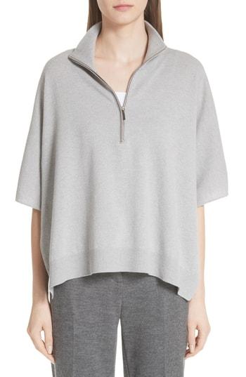 Women's Fabiana Filippi Platinum Blend Poncho - Ivory