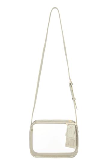 Kelly Wynne Clear Mingle Mingle Mama Crossbody Bag - Ivory