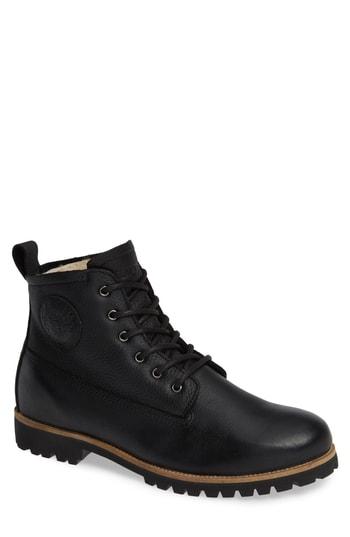 Men's Blackstone Om60 Waterproof Genuine Shearling Boot .5-10us / 43eu - Black