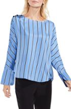 Women's Vince Camuto Stripe Dolman Blouse, Size - Blue