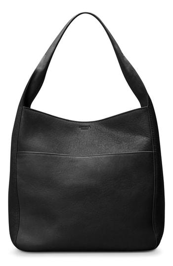 Shinola Cass Dearborn Leather Hobo - Black