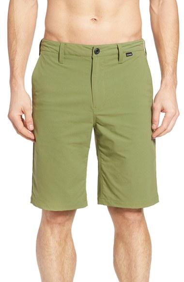 Men's Hurley 'dry Out' Dri-fit(tm) Chino Shorts - Green