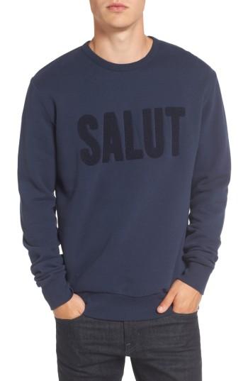 Men's French Connection Salut Crewneck Sweater