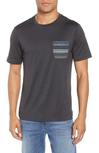Men's Travis Mathew Feeble Pocket Performance T-shirt - Grey