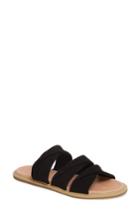 Women's Caslon Cooper Slide Sandal M - Black