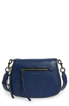 Marc Jacobs Recruit Nomad Pebbled Leather Crossbody Bag - Blue