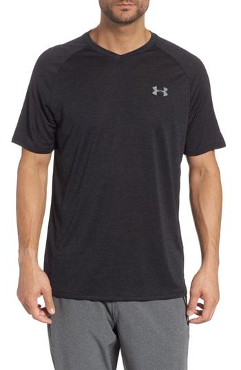 Men's Under Armour Loose Fit Tech Tee, Size - Black