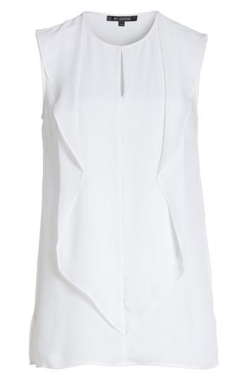 Women's St. John Collection Satin Silk Georgette Shell
