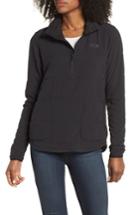 Women's The North Face Mountain Sweatshirt Quarter Zip Pullover - Black