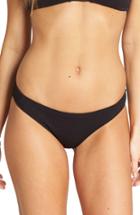 Women's Billabong Sweet Sands Low Rise Bikini Bottoms - Black