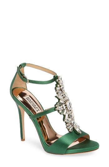 Women's Badgley Mischka Basile Crystal Embellished Sandal