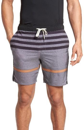 Men's Vuori Trail Runner Shorts, Size - Grey