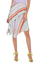 Women's Astr The Label Palette Wrap Skirt - Orange