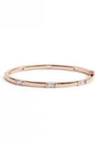 Women's Vince Camuto Step Cut Crystal Horizontal Station Bracelet