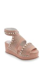 Women's Jeffrey Campbell Palmira Embellished Platform Sandal .5 M - Pink
