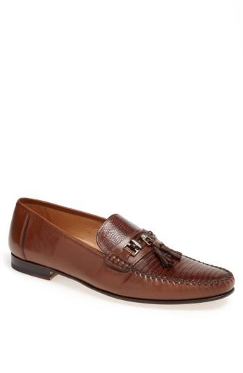 Men's Mezlan 'cafaro' Tassel Loafer M - Black