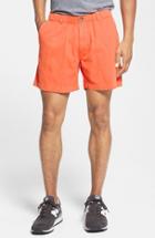 Men's Vintage 1946 'snappers' Vintage Washed Elastic Waistband Shorts
