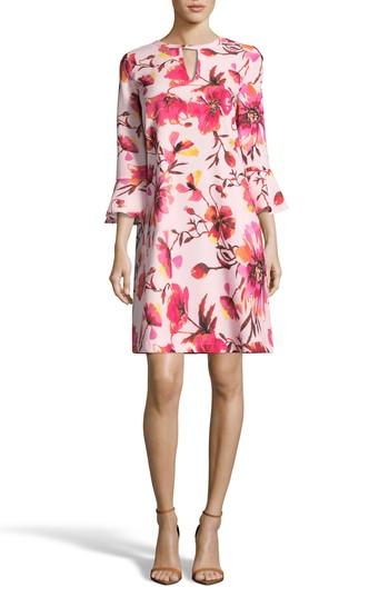 Women's Eci Print Trapeze Dress - Pink