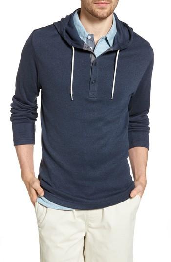 Men's 1901 Knit Hooded Pullover - Blue