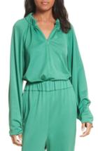 Women's Tibi Astor Knit Top - Green