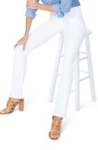 Women's Nydj Billie Mini Bootcut Jeans - White
