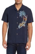 Men's Tommy Bahama Moonlight Palms Silk Camp Shirt