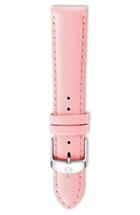 Women's Michele 16mm Metallic Leather Watch Strap