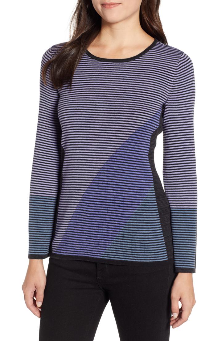 Women's Nic+zoe Unstoppable Sweater - Purple