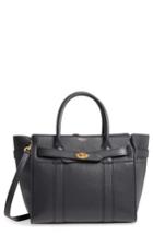 Mulberry Small Zip Bayswater Classic Leather Tote - Black