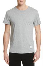 Men's Rag & Bone Standard Issue Slubbed Cotton T-shirt, Size - Grey