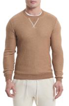 Men's Goodlife Slim Fit Crewneck Sweater - Brown