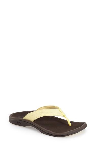 Women's Olukai 'ohana' Sandal M - Yellow