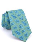 Men's Ted Baker London Marvelous Paisley Silk Tie, Size - Green