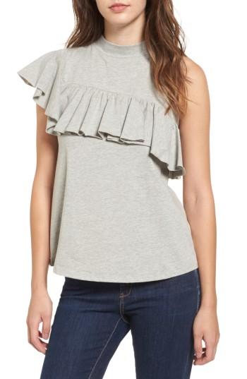 Women's Bp. Asymmetrical Ruffle Tee