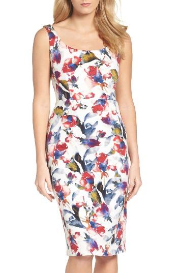 Women's Maggy London Tea Rose Midi Dress